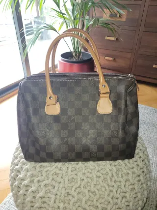 Bolso de piel El Potro tipo bowling