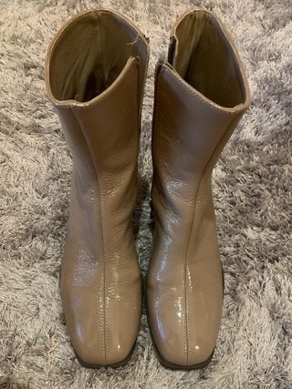 Botines Unisa Beige Talla 38