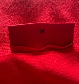 Jersey Hugo Boss Rojo Cremallera Talla M