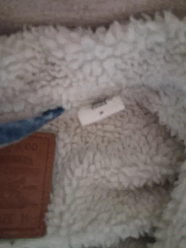 Cazadora vaquera Levi's borreguito