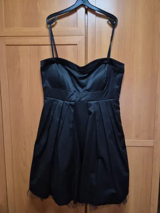 Vestido negro corto fiesta
