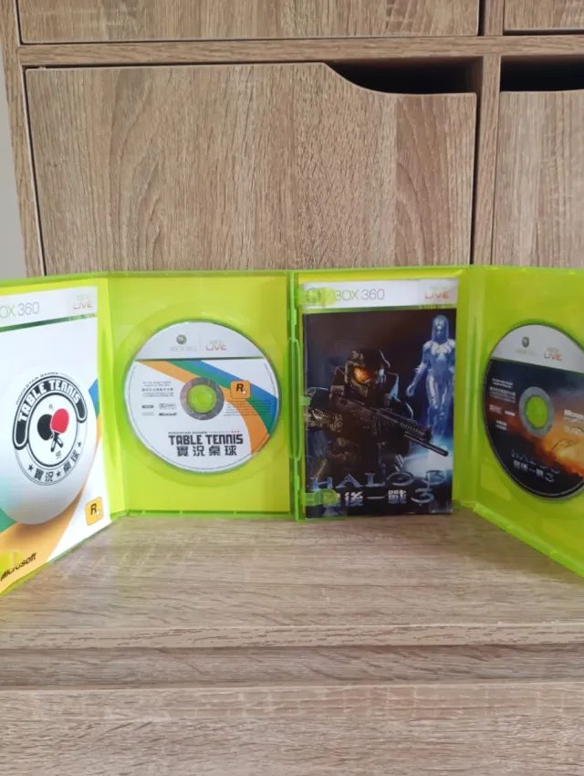 Halo 3 Xbox 360 y TABLE TENNIS XBOX 360