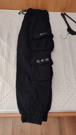 Pantalón Cargo Negro XL