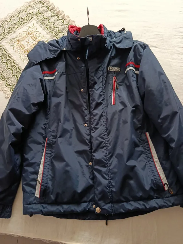 Giubbotto Brugi Blu e Rosso