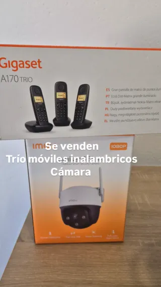 Trío Gigaset A170 + Cámara Imou 1080P