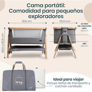 Tutti Bambini Cozee Air Cuna Colecho