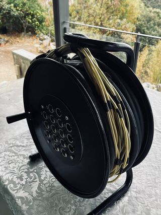 Manguera Mogami Multicore 25m con Tambor
