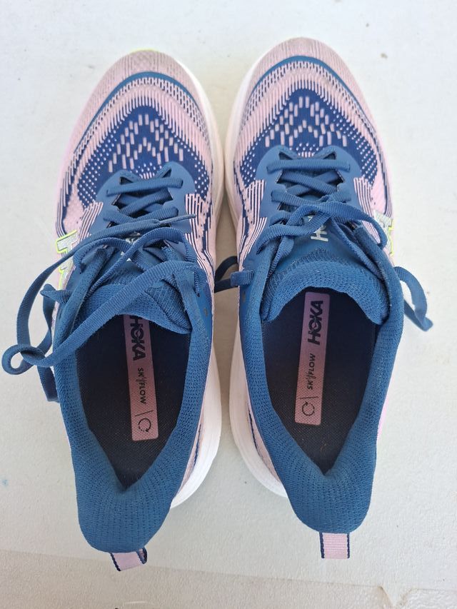 Zapatillas Hoka Mujer Azul y Rosa