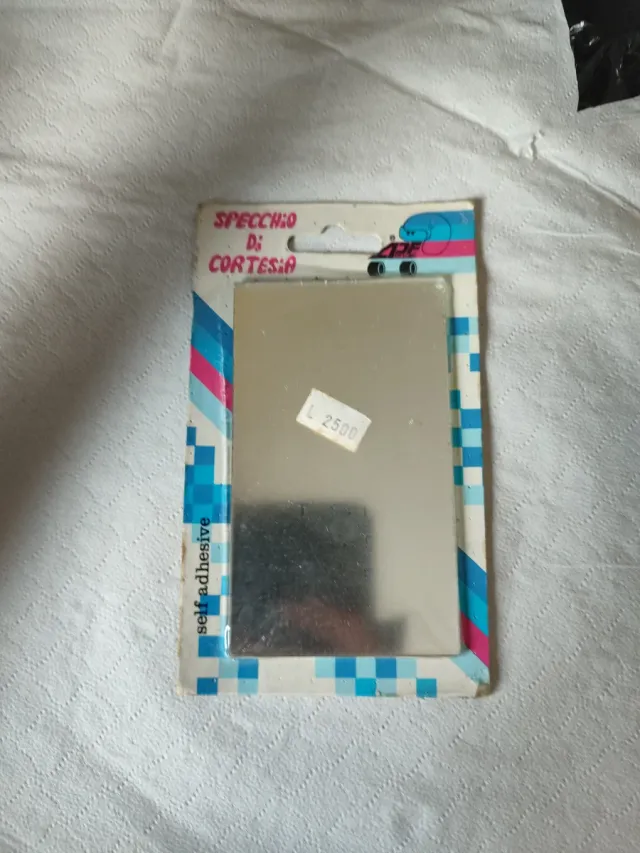 Specchio di cortesia vintage auto adesivo