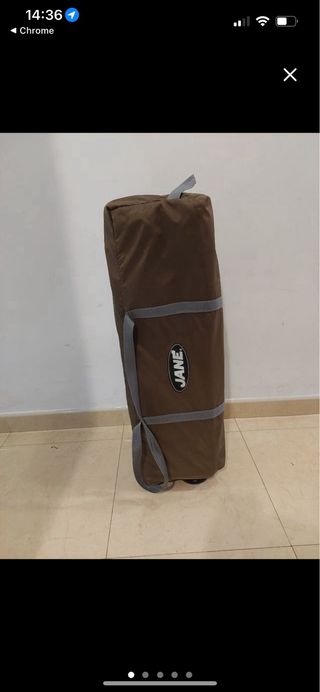 Cuna de viaje Jane con móvil