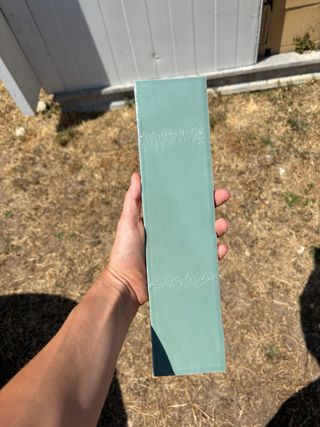 Azulejos verdes para cocina o baño.

tamaño 7,5x30