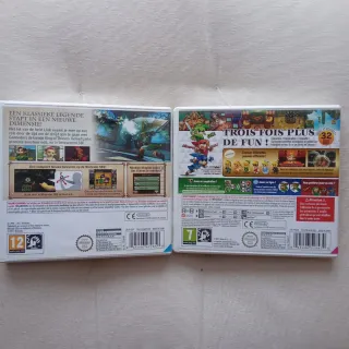 Zelda Ocarina of Time & Tri Force Heroes - 3ds