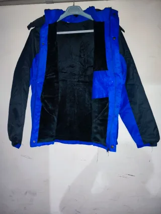 Cazadora Azul y Negra Talla XL