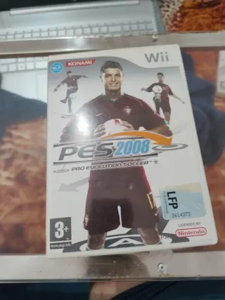 Juego Wii PES 2008 Konami