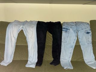 Pack 3 Pantalones Vaqueros