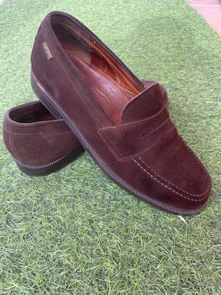 Zapatos Camper ante marrón