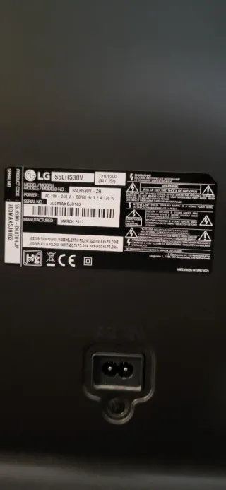 LG TV pantalla rota para arreglar o repuestos