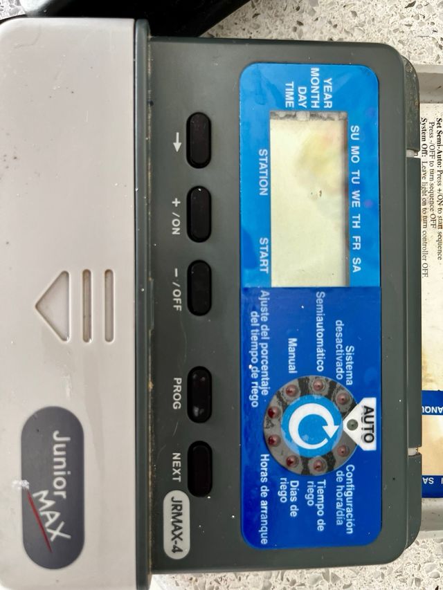 Programador riego Irritrol Junior MAX 4