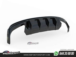 AÑADIDO DE DIFUSOR SKODA OCTAVIA RS MK4 2019-- NEGRO BRILLO