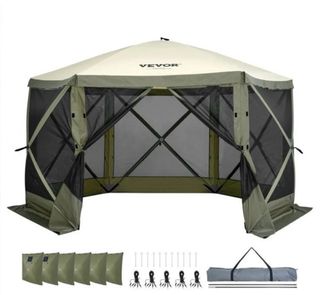 Gazebo VEVOR 3,66x3,66m, ideale per campisti
