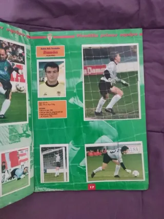 Album Cromos Real Sporting de Gijón