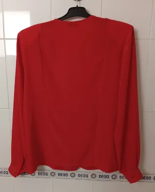 Camisa roja mujer