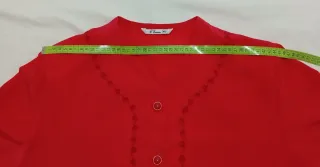 Camisa roja mujer
