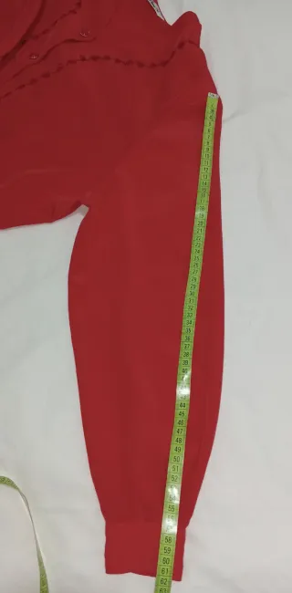 Camisa roja mujer