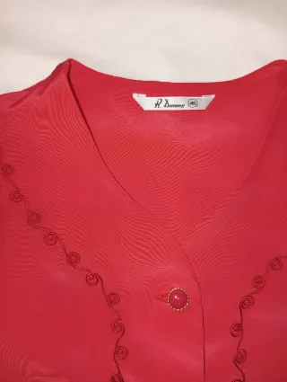 Camisa roja mujer