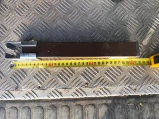 Patas somier metálicas marrones (4 unidades)