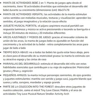 Gimnasio Infantil Tiny Love Gymini Deluxe