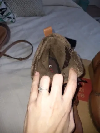 Botas piel Maxi More Marrones Talla 40