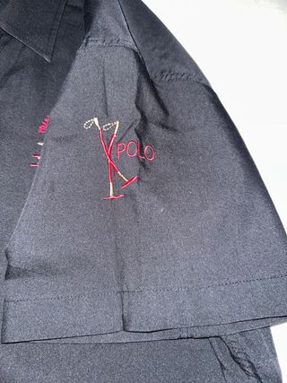 Camisa La Martina Negra Talla XXL