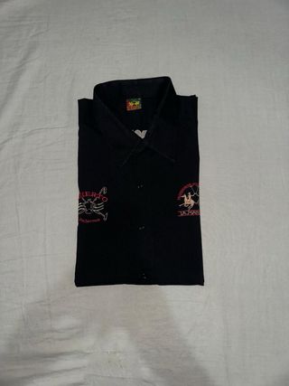 Camisa La Martina Negra Talla XXL