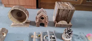 Kit de juegos madera para hámster