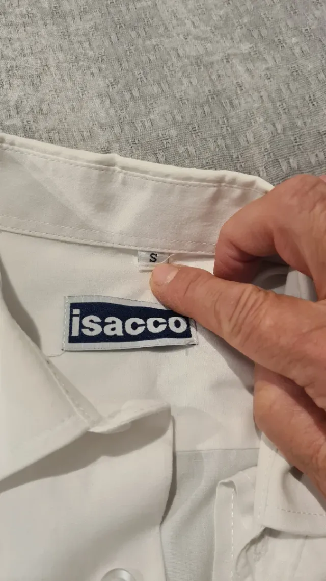 Camicia bianca da cameriere Isacco