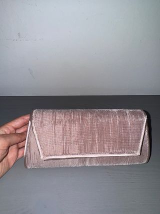 Bolso de mano rosa