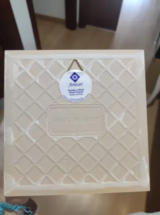 Azulejo decorativo Aquí vive un funcionario