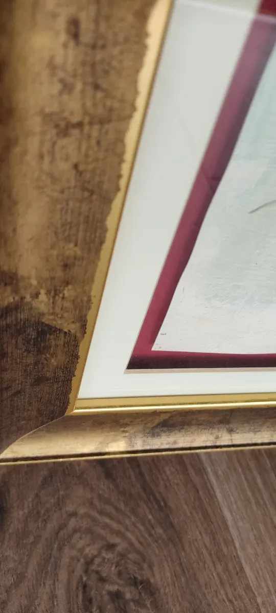 Láminas decorativas de rosas enmarcadas