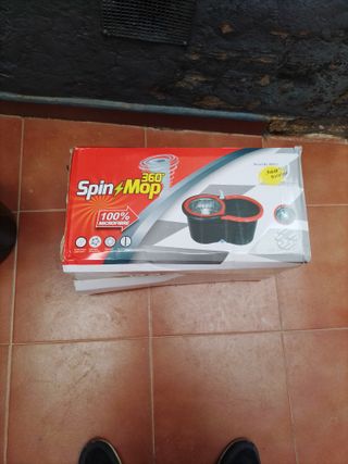 Fregona giratoria de 160 grados de rotación