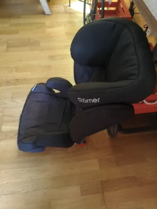 Silla coche Romer Isofix Negra