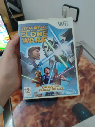 Juego Wii Star Wars The Clone Wars