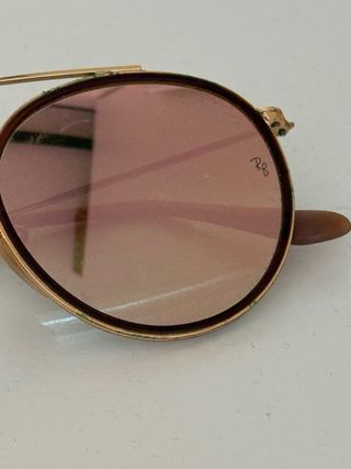 Gafas de sol Ray-Ban Aviator rosa espejo