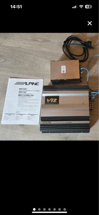 Amplificador Alpine MRV-F357