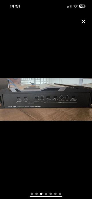 Amplificador Alpine MRV-F357