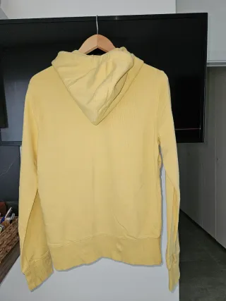 Felpa Tommy Hilfiger Gialla Zip