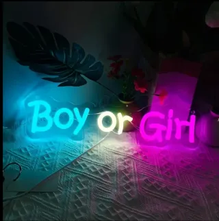 Lampada Neon LED "BABY SHOWER"