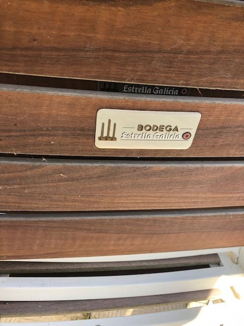 Sillas de jardín metal y madera