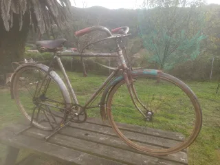 Bici Varillas GIMSON años 60 rueda 700 antigua