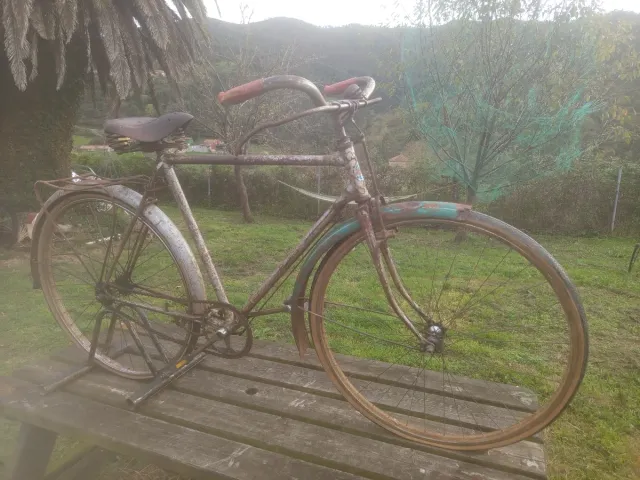 Bici Varillas GIMSON años 60 rueda 700 antigua